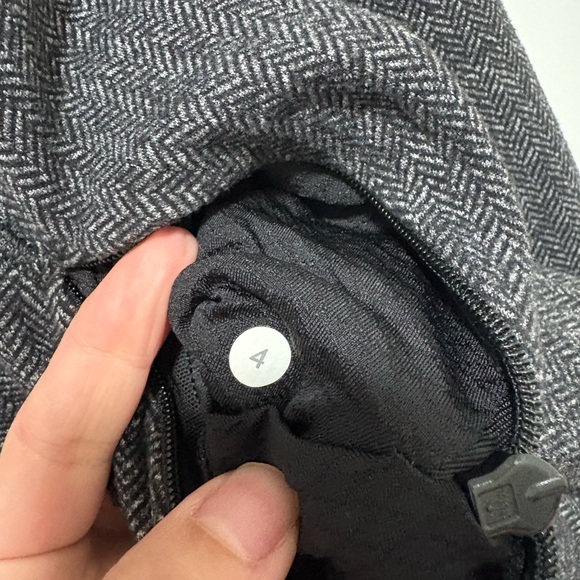 lululemon athletica Charcoal Heather Cowl Neck Sweater - Picture 4 of 4